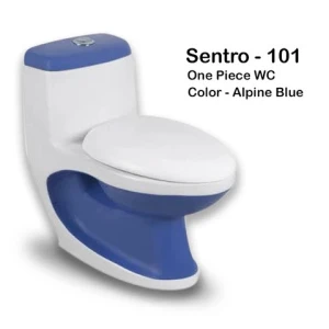 Best-Selling One Piece Toilet Sentro-101 Modular Bathroom Seat Toilet WC Ceramic Indian Manufacture Quality Toilet Accessories