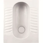 Best Selling Promotional Price Bathroom Toilet U-shaped Ceramic Squatting Pan, Squatting