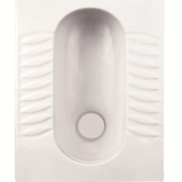 Best Selling Promotional Price Bathroom Toilet U-shaped Ceramic Squatting Pan, Squatting
