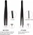 Import Bestope Amazon Choice Beauty Tools Black Customize Slanted Stainless Steel 6Pcs Eyebrows Tweezer Scissors Set from China