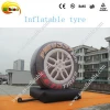 Big sale inflatable tire balloon, inflatable tire advertising