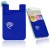 Import Black Mobile Phone Back Cover 3M Adhesive Sticker Silicone Phone Credit Card Holder for iPhone from China