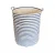 Import black printing cotton canvas cloth Collapsible laundry basket for storage with drawstring from China