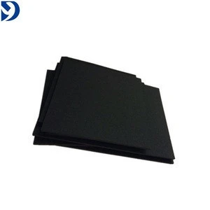 Black red color 8mm EPDM rubber foam pad