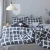 Import black white bedding sets cotton duvet covers from China