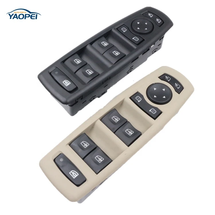 Black/Beige Car Styling Auto Multi-Functional Window Switch 254000006R 7700817337 For Renault Fluence LZ 1.5 DCI 2010
