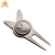 Import blank metal zinc alloy repair tool magnetic golf with epoxy logo from China