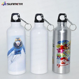 Blank Sublimation Transfer Printing Aluminum Sports Water Bottle With CE FDA Certification