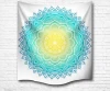 Bless International Indian Hippie Bohemian Psychedelic Peacock Mandala Wall Hanging Bedding Tapestry