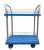 Import Blue Plastic Material Double-Decker Handling Trolleys With Wheels from China