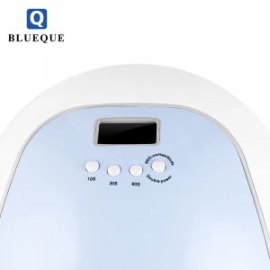 BLUEQUE  UV LED Nail Lamp Nail Gel Light for Nail Polish gel 120W UV Dryer with 4 Timers