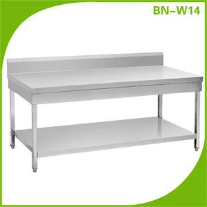 BN-W14 stainless steel table commercial metal table frame