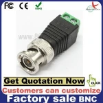 BNC Connector to DC plug Adapter & DC male to BNC connector male