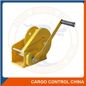 boat trailer manual hand winch