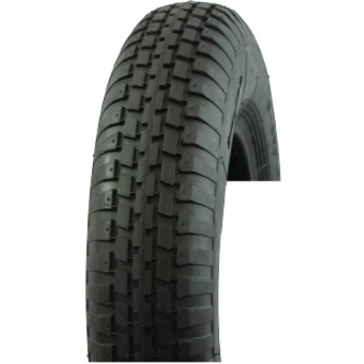 Brand New Round Black Rubber Tyres Wheelbarrow Garden Cart Wheel Suppliers Tyre