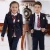Import British Style Two Pockets School uniform Blazers with School badges from China