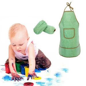 Brushes PaletteDIY Drawing Art Set  Waterproof Kids Painting Apron