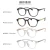 Import Business retro glasses frame literary frame can be equipped with myopia lenses from China