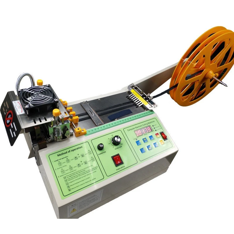 Cable Manufacturer Automatic Cable Cutting Machine Heat Shrink Tube Cutting Machine Pipe PVC Rubber Plastic Sleeve Cut Machine