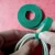Import Cable Strap wholesale 2019 Multi-use 3/8inch 10mm Green Reusable hook and loop wire cable system from China