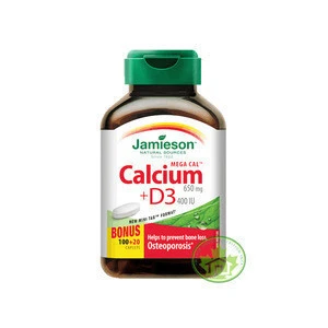 Canada Jamieson mega calcium supplement tablet wholesale 650mg