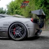 Carbonado SVR Style Carbon Fiber GT Trunk Spoiler wings for Ferrari 458 Italy Spider