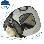 cat outdoor travel carry easy folding portable pop up pet tent for small animals