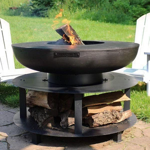 Charcoal Cooking Plancha Fire Pits Combo Barbecue Stoves