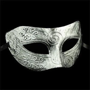 Cheap Christmas Halloween Man Retro Dance Party Face Mask For Devil Party Mask