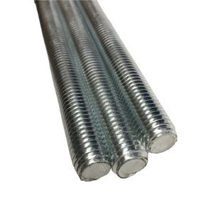 Cheap hardware fasteners pure standard  threaded rod m12 screw rod