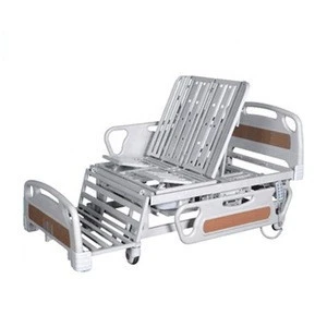 Cheap Remote Control Metal 5 Functions Folding Medical Nursing Care Electric Hospital Bed With Side Rails For Hospital Beds