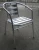 Import cheap used aluminum chairs for restaurant YC001 from China