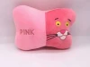 Cheap Wholesale PP Fiber Plush  Pink Panther  Neck Head Rest Car Seat Pillow  for adult