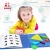 Import Children Montessori Educational Toy Baby Magnetic Tangram Puzzle Book For Kids from China