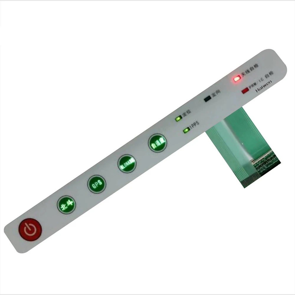 china factory custom produce led membrane switch control keypad