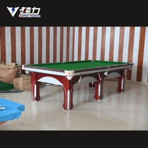 China factory direct 9ft 8ft economic snooker billiard pool table with solid wood
