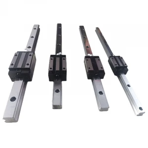 China fit with HGW20 cnc linear motion sliding rail guide bearing set price linear rail cnc HGR20 1000mm 2000mm