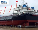China HICL dredger shipyard 500-5000t suction hopper dredger with self-propeller, belt conveyor, hopper and suction pump sale