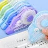 China High Quality Cute Stationery Office Student Correction Pen Tape Colored Whiteout Correction Tape