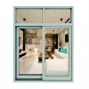 China Supplier aluminium profiles double glazed sliding doors and windows with mosquito net