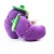 Import China Suppliers Adorable Cute Eggplant Banana Squeak Pet Dog Plush Toys Puppy Chew Sounding Toys from China