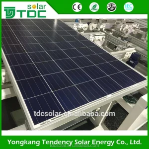 China transparent 300w double glass solar panel with all certificate in the world market