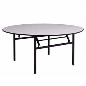 Circular Banquet Classic Composite Tops Compound Cork Curved Folding Diner Room Covers Dining Table And Chair