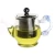 Import Clear glass teapot with Removable stainless steel infuser for loose leaf tea With a pot handle to prevent burns from China