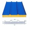 Color Steel insulated EPS/Rock Wool roof Sandwich Panels price