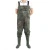 Import colored rubber Chest Waders rain waders wading pants with boots from China