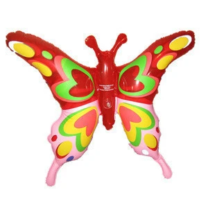 colorful and beauty animal toy inflatable butterfly toy