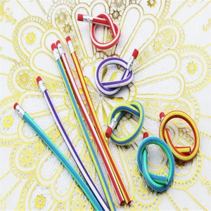 Colorful Flexible Folding Bendy Soft Pencil For Kids