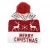 Import Colorful Light Christmas Hat Costume Adult Children Knitted Warm Caps Beanie Winter Xmas Graphic Hats Xmas Gifts Cap Decoration from China