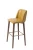 Import Comfortable yellow PU leather high chair for bar table from China